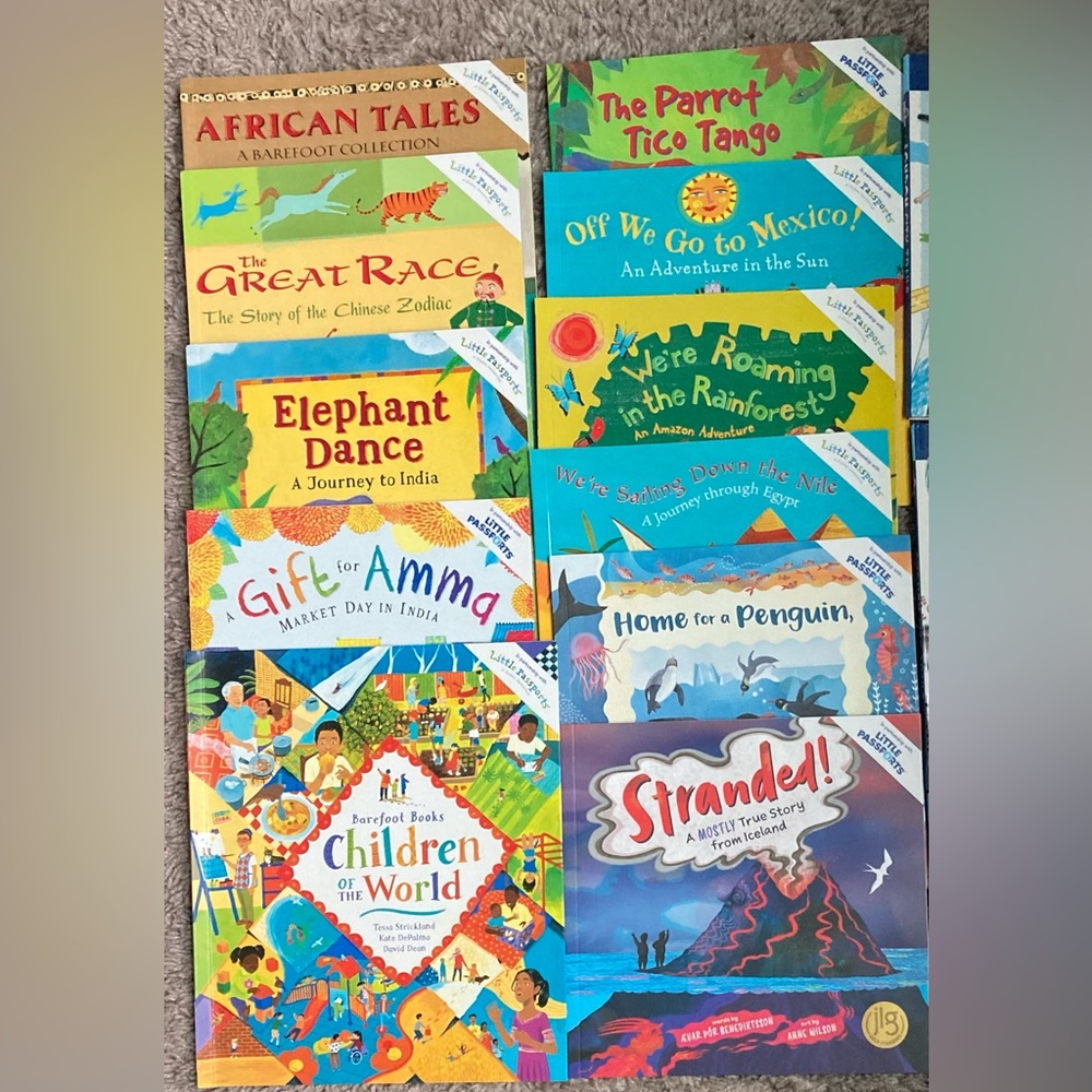 Little Passports Barefoot Books Lot